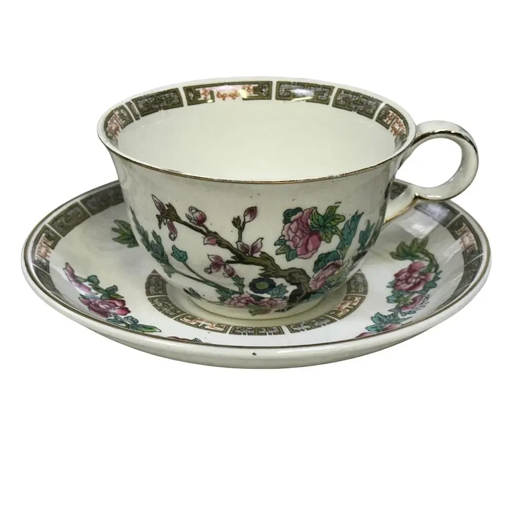 John Maddock & Sons LTD England Indian Tree Vintage 40's 6-PC Place Setting-Rare